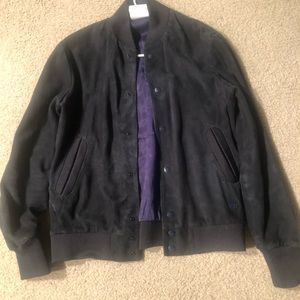 G Star Marc Newson Suede bomber size Large 40-41